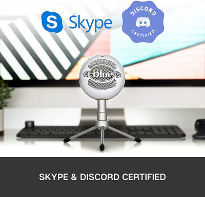 Logitech G Logitech for Creators - Blue Snowball Ice USB Microphone Webcam - White 9