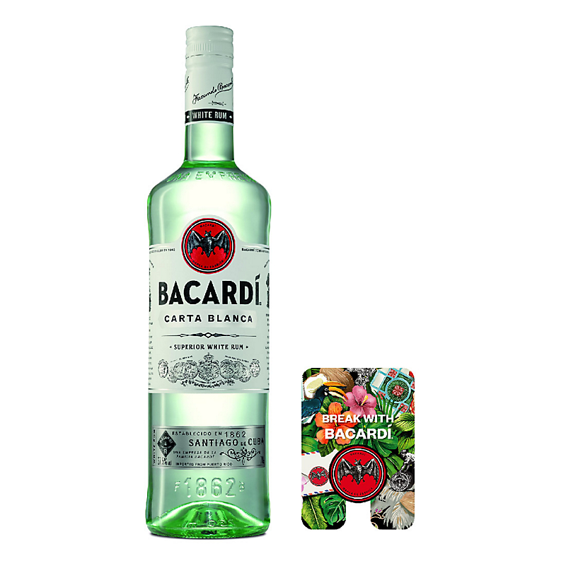 What is the price of Bacardi?