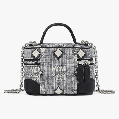 Mcm vanity hot sale case bag