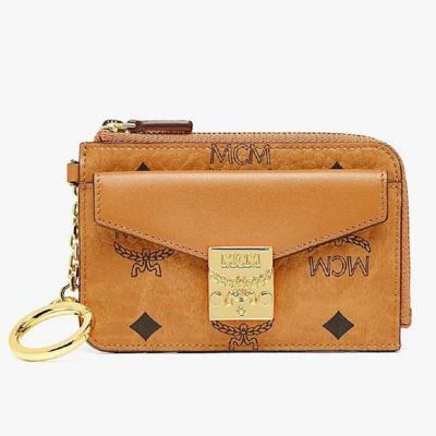 mcm patricia zip card case