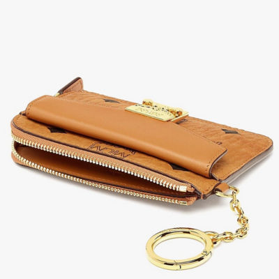 MCM Patricia Visetos Zip Card Case