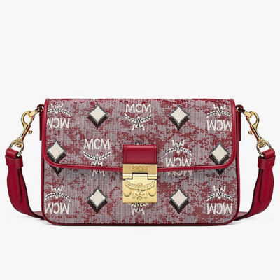 Mcm crossbody bag on sale pink