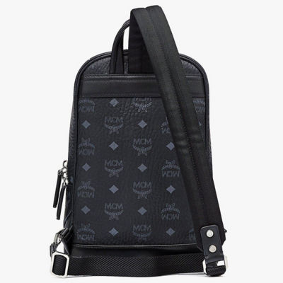 Mcm Klassik Visetos Small Sling Bag - Black