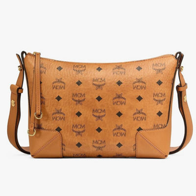 MCM Visetos Klara Medium Crossbody Bag, MCM Handbags