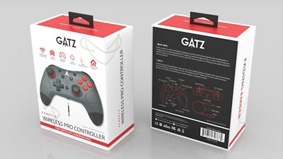 NINTENDO GATZ Fyrefly Wireless Pro Controller for Nintendo Switch 3