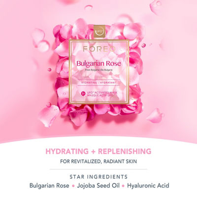 FOREO UFO-Activated Mask - Farm to Face Collection: Bulgarian Rose 3