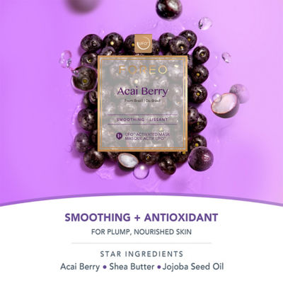 FOREO UFO-Activated Mask - Farm to Face Collection: Acai Berry 3