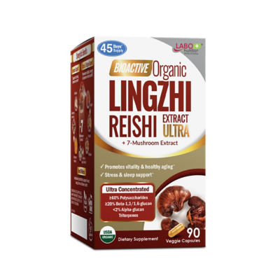 LABO Nutrition Bioactive Organic Lingzhi Ultra 90s 1