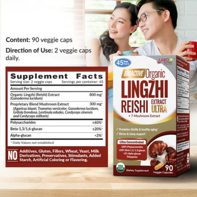 LABO Nutrition Bioactive Organic Lingzhi Ultra 90s 9