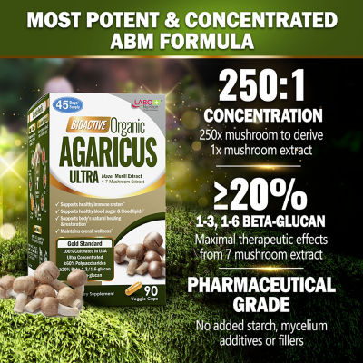 LABO Nutrition Biaoctive Organic Agaricus Ultra 90s | iShopChangi