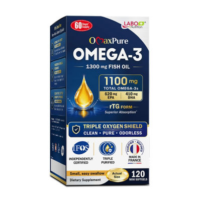 LABO NUTRITION OmaxPure Omega-3 Fish Oil 120s 1
