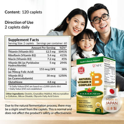 AFC JAPAN Natural Vitamin B Complex 7