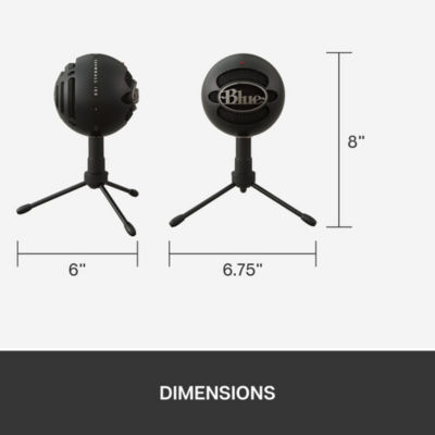 Logitech G Logitech for Creators - Blue Snowball Ice USB Microphone - Graphite 3