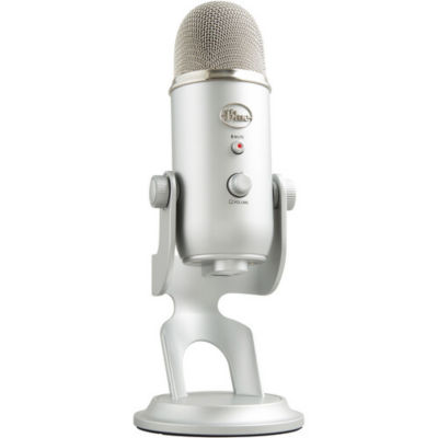 Logitech G Logitech for Creators - Blue Yeti US Microphone - Silver 1