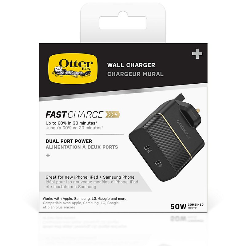 Buy USB-C Fast Charge Dual Port Wall Charger 30W + 20W Online in Singapore  | iShopChangi