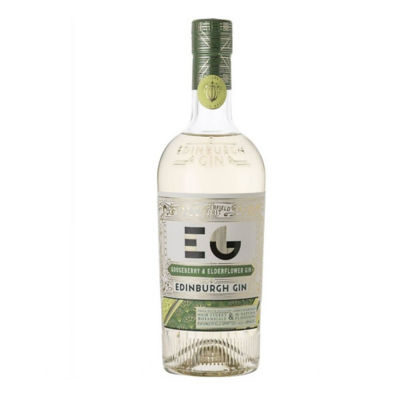 EDINBURGH GIN GOOSEBERRY & ELDERFLOWER GIN 40% 1L