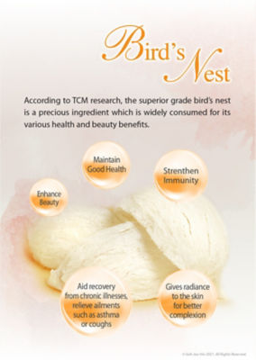 Buy New Moon Bird's Nest White Fungus with American Ginseng and Rock