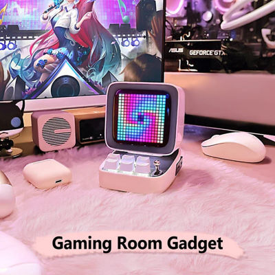 Divoom Ditoo Plus Retro Pixel Art Game Bluetooth Speaker with 16X16 LED