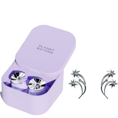 Buy EVR Wireless Earphone - Lilac Purple with Attachable Décor Online in  Singapore