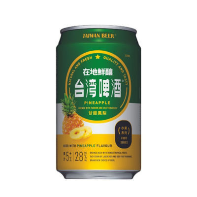 Buy TTL Taiwan Beer Fruit Series Pineapple Beer 24x330ml Online in