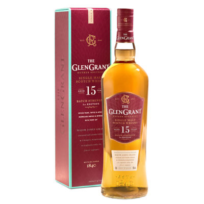 THE GLEN GRANT 15 YEAR OLD SINGLE MALT SCOTCH WHISKY 50% ABV 1000ML