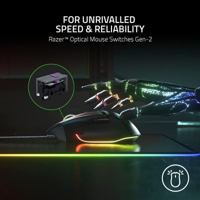 Razer Basilisk V3 - Ergonomic Wired Gaming Mouse 6