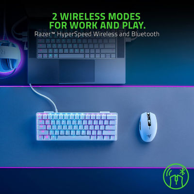 RAZER 雷蛇 Orochi V2 - 移动无线游戏鼠标 - 白色版 3