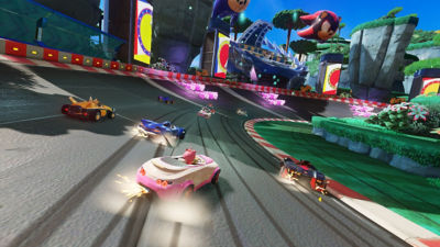 NINTENDO 任天堂Switch 索尼克狂欢 音速小子狂热  + 索尼克团队赛车 2合1 2