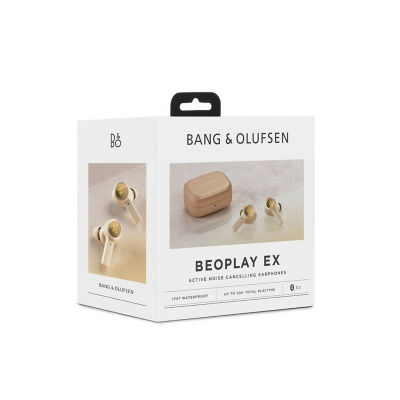 B&O Beoplay EX Adaptive Noise Cancelling Wireless Earbuds With