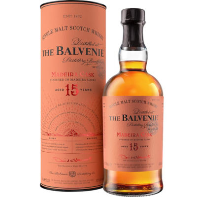 Buy THE BALVENIE MADEIRA CASK 15 YEAR OLD 700ML 43% Online in