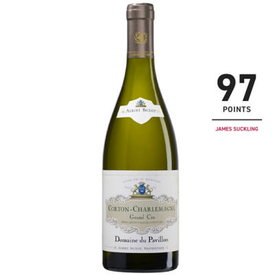 ALBERT BICHOT CORTON-CHARLEMAGNE GRAND CRU, DOMAINE DU PAVILLON (Burgundy White Wine), 2018, 13.5%, 750ml