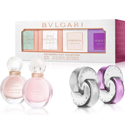 Buy BVLGARI Mixed Women Lines Miniatures Set 4x5ml Online in