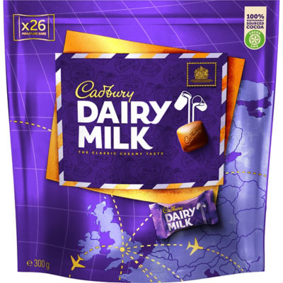 Buy Cadbury Dairy Milk Chunks Pouch 300g Online in Singapore | iShopChangi