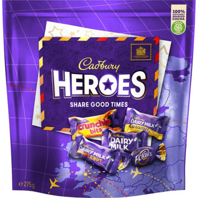 Buy Cadbury Hero Pouch 275g Online in Singapore | iShopChangi