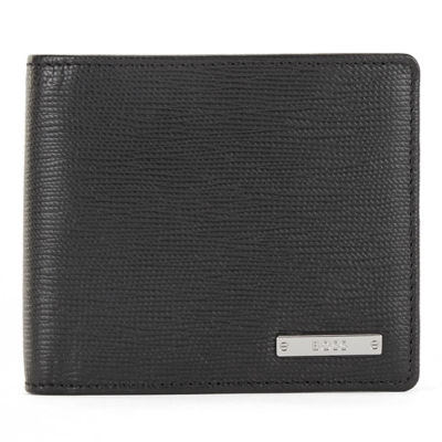 Buy Embossed Italian-Leather Wallet with Logo Plate Online in Singapore ...