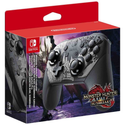 Buy Nintendo Switch Official Pro Controller [Monster Hunter Rise