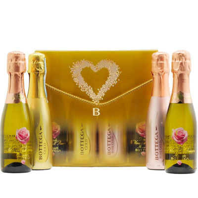 Buy BOTTEGA SPARKLING WINE GIFT PACK 4X200ML Online in Singapore