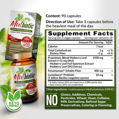 LABO NUTRITION [Bundle of 2] LABO Nutrition Mulbiotic Capsules 90s 10