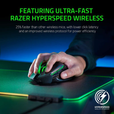 买1送1] Razer Basilisk Ultimate 雷蛇巴塞利斯蛇终极版| iShopChangi