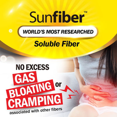 Buy Bioactive Organic Fiber Bloatfree Sunfiber Digestion Weight