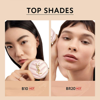 TOUCH ECLAT GLOW PACT CUSHION B20 Pink Cushion Ysl Cushion Shade
