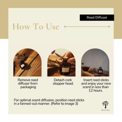 Pristine Maldives Villa Reed Diffuser 180ml 5