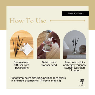 Pristine Himalayan Tea Reed Diffuser 5