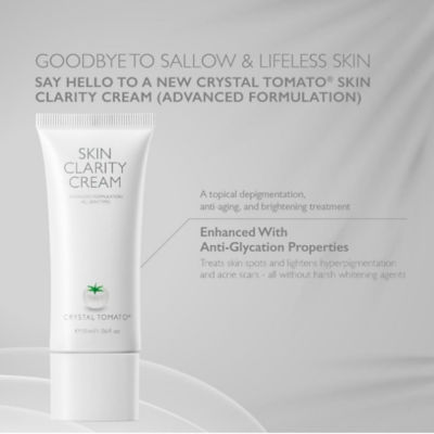 Buy Crystal Tomato® Skin Clarity Cream (Advanced Formulation) Online in Singapore