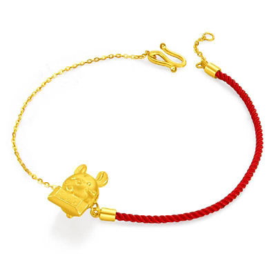 Gold hot sale chinese bracelet