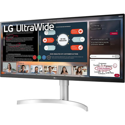 LG 34Wn650-W 34” Ultrawide Fhd Ips Monitor | iShopChangi