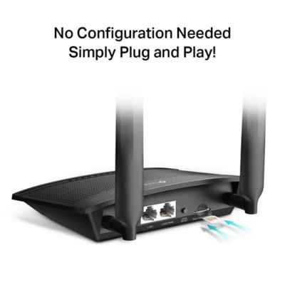 Tp Link Mr100 300Mbps Wireless N 4G Lte Router 3