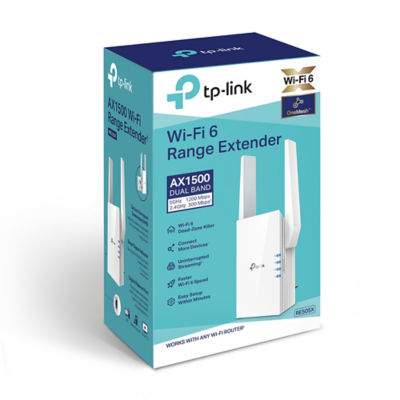 TP LINK Tp-Liink Re505X Ax1500 Wi-Fi Range Extender 7