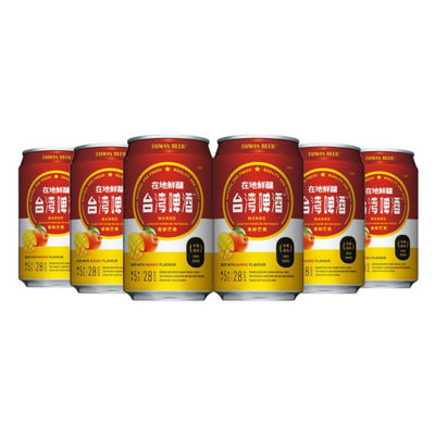 Buy TTL Taiwan Beer Fruit Series Mango Beer (6can pack) 330ml Online in Singapore