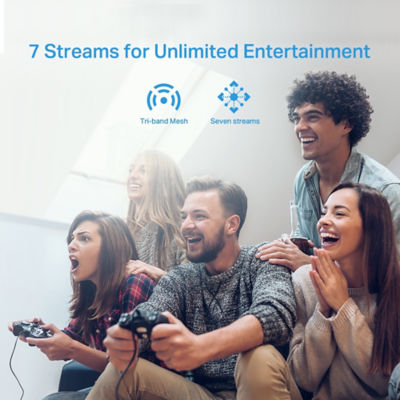 TP LINK [Bundle] 3x Tp Link Deco X68 Ax3600 Home Mesh Wi-Fi 6 System 4